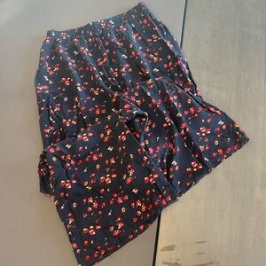 Flowy Floral Pants